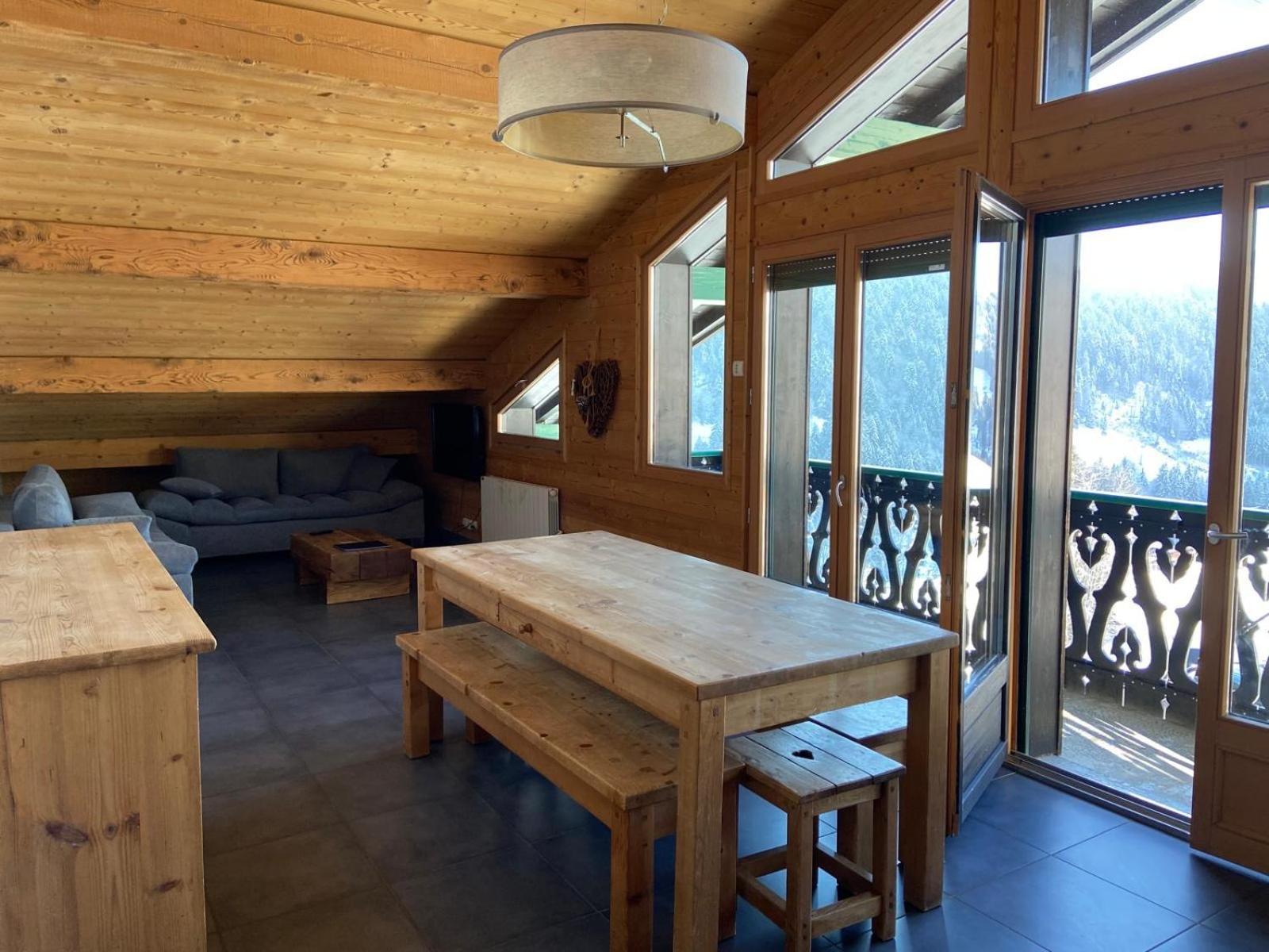 Chalet Fleur Des Alpes Les Gets Exterior photo